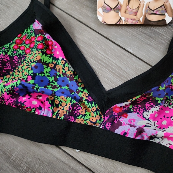 Floral Semi Sheer Bralette - Picture 7 of 16